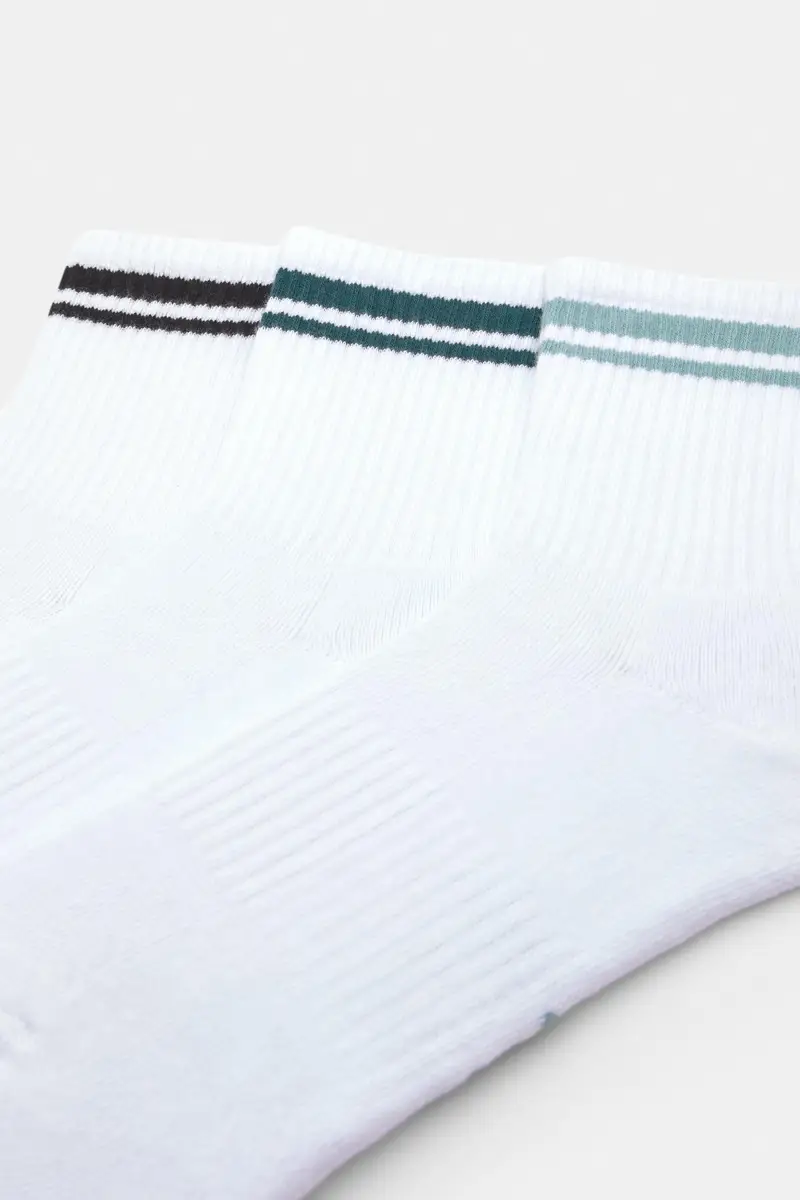 Pack 3 Paia Di Calzini A Righe Vari miniatura 2
