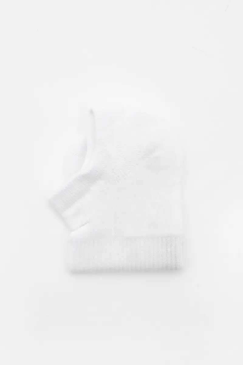 Pack 3 Paia Di Calzini Corti Bianchi Bianco miniatura 3