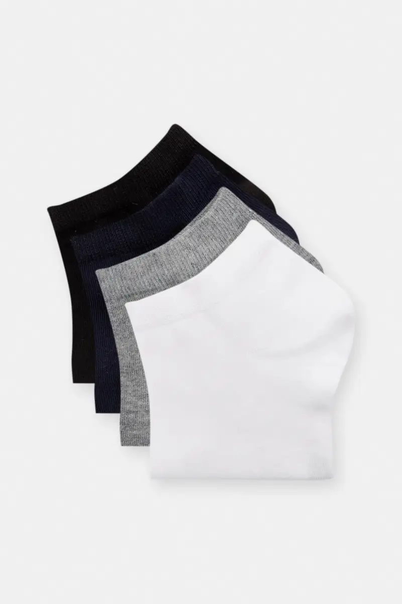 Pack 4 Paia Di Calzini Corti Basic Vari miniatura 3
