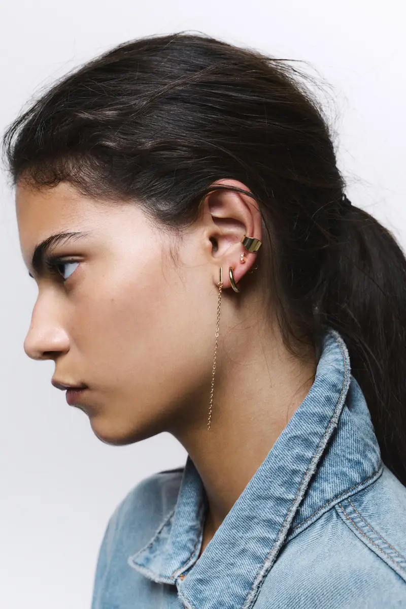 Pull&Bear Orecchini Oro 4235939 miniatura 2