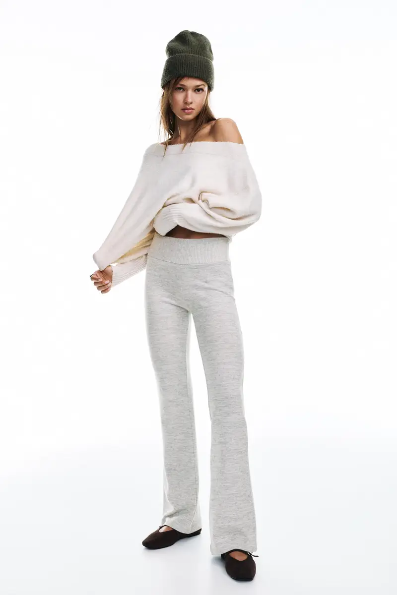 Pantalone A Campana Soft Touch Vigoré chiaro