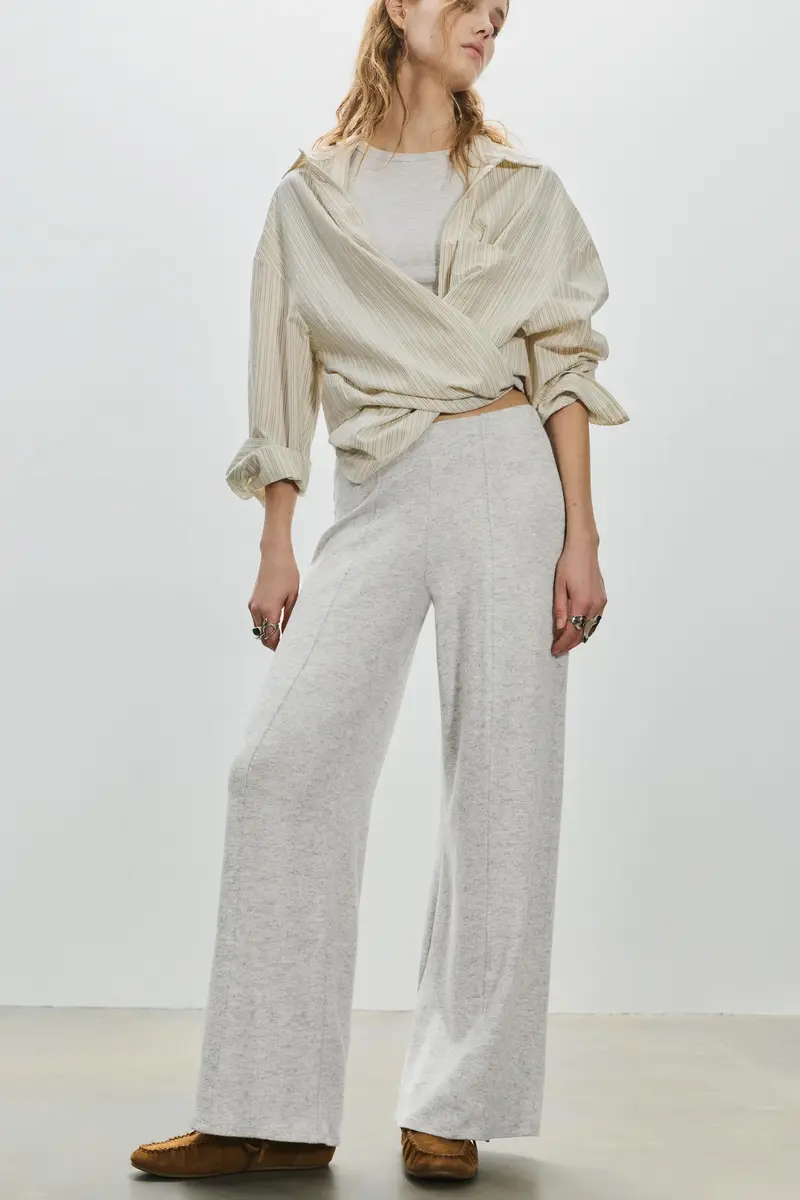 Pantaloni A Gamba Larga Soft Touch Vigoré chiaro miniatura 2