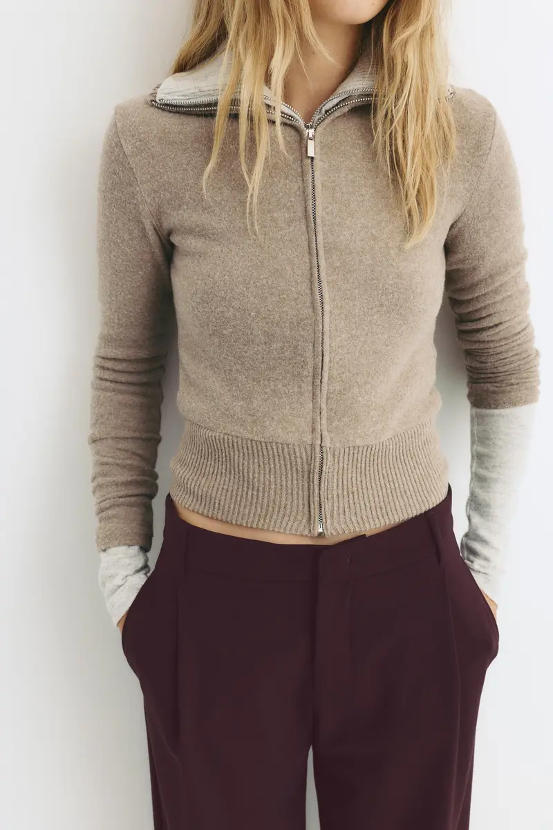 Pantaloni Eleganti Con Pinces Burgundy miniatura 3