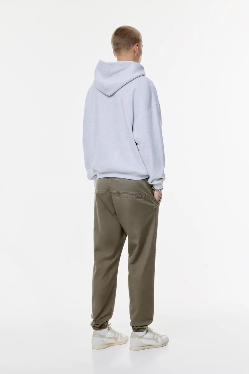 Pantaloni Jogger Comfort Kaki miniatura 2