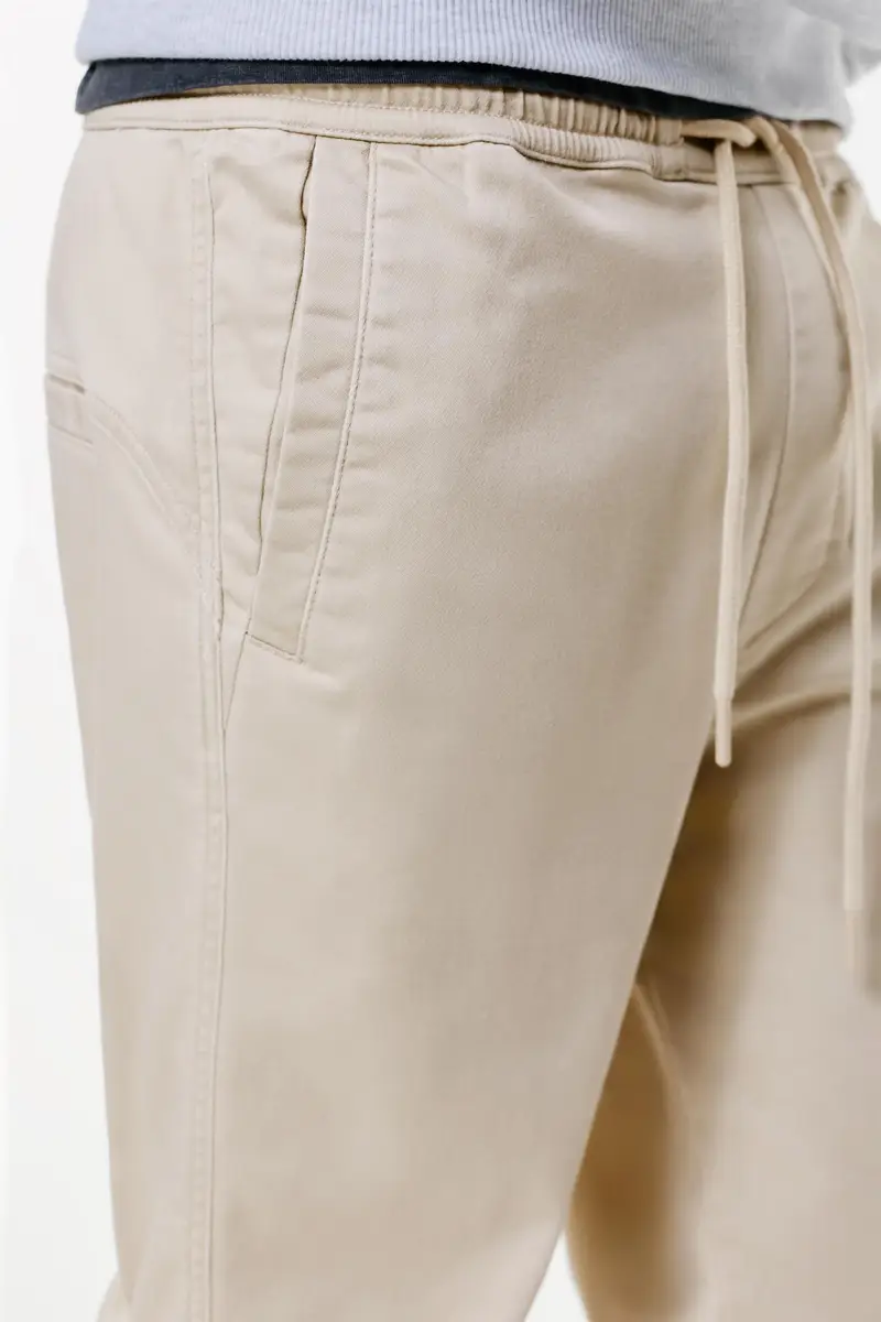 Pantaloni Jogger Comfort Pietra miniatura 3