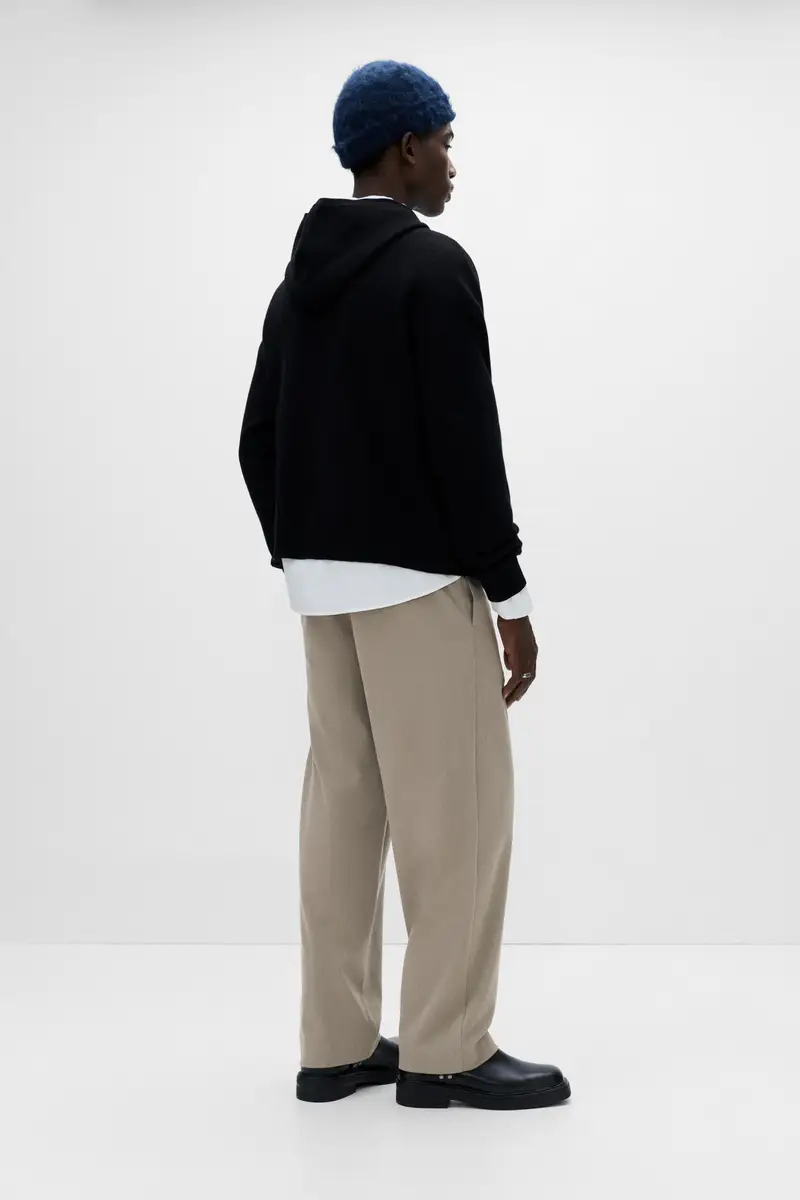 Pantaloni Jogger Tailored Fit Grigio topo miniatura 2