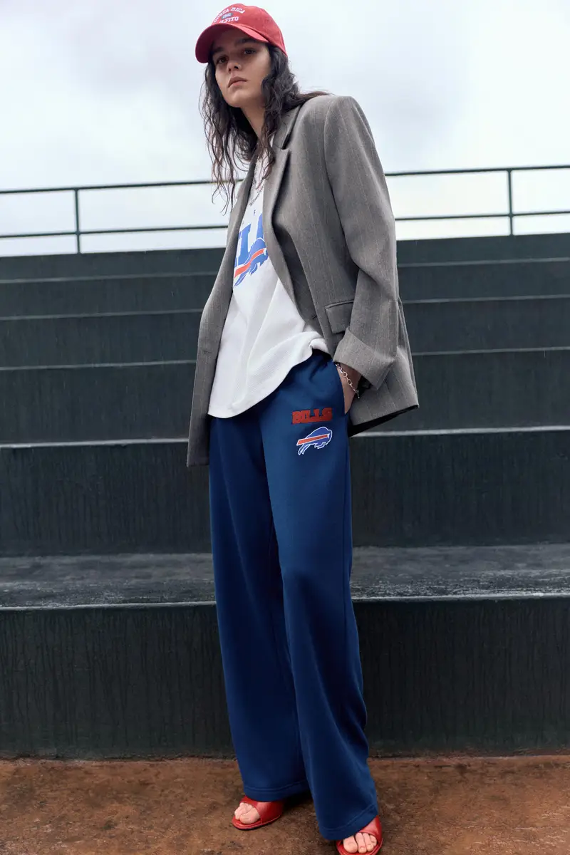 Pantaloni Nfl Bills Blu marino