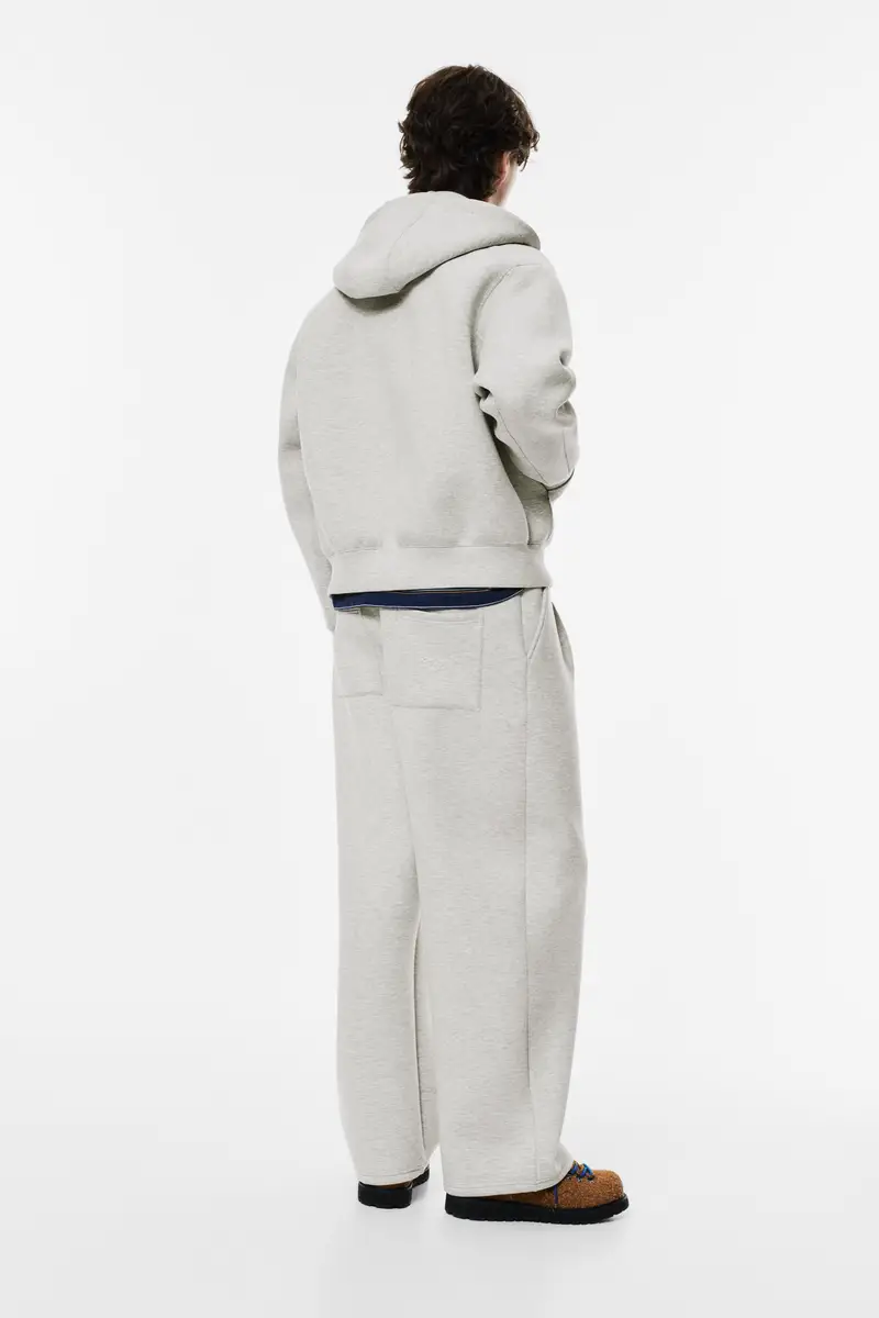 Pantaloni Tuta A Palloncino Grigio vigoré miniatura 2