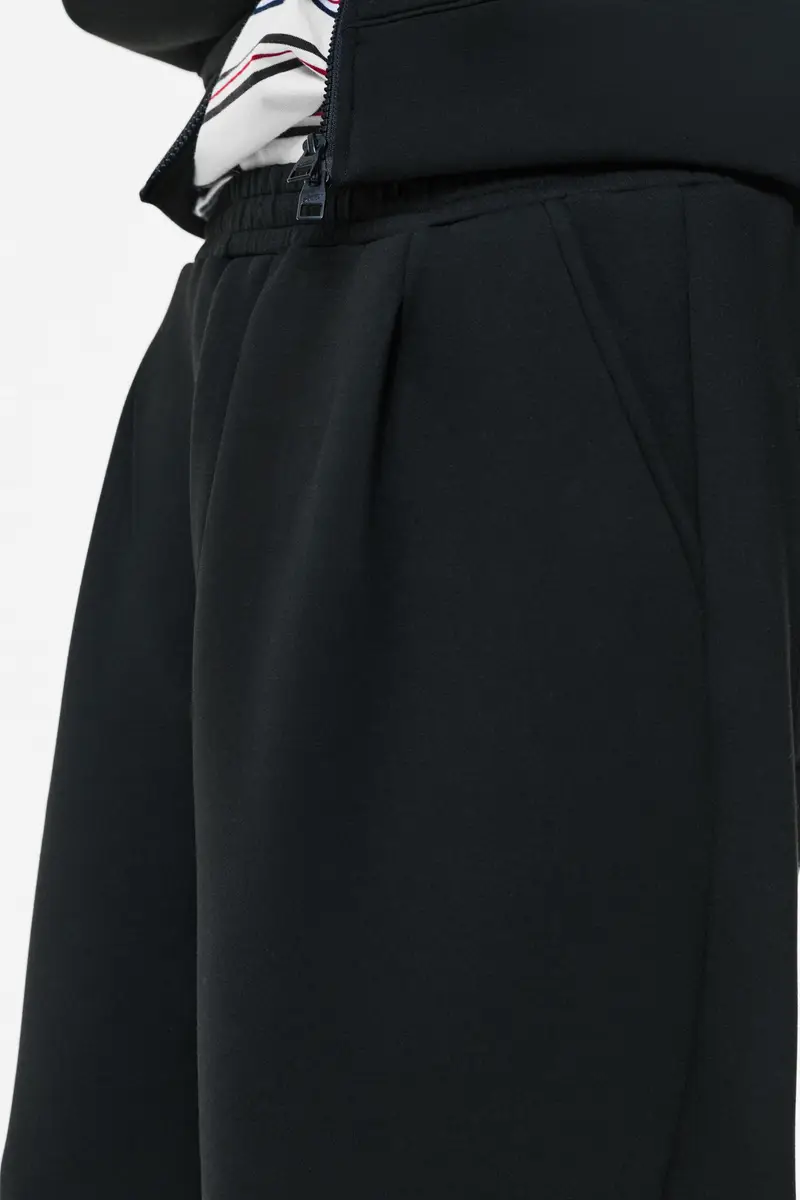 Pantaloni Tuta A Palloncino Nero miniatura 3