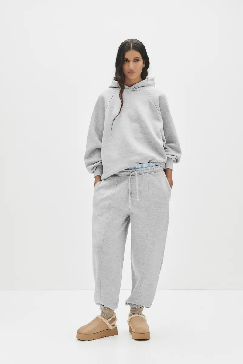 Pantaloni Tuta Con Polsino Grigio vigoré