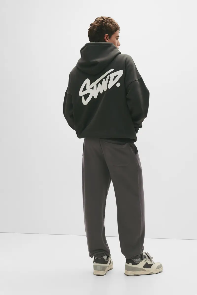 Pantaloni Tuta Stwd Grigio antracite miniatura 2