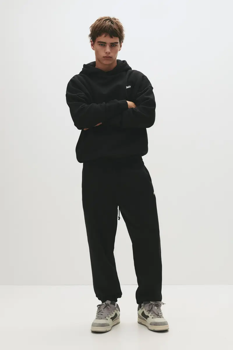 Pantaloni Tuta Stwd Nero miniatura 2