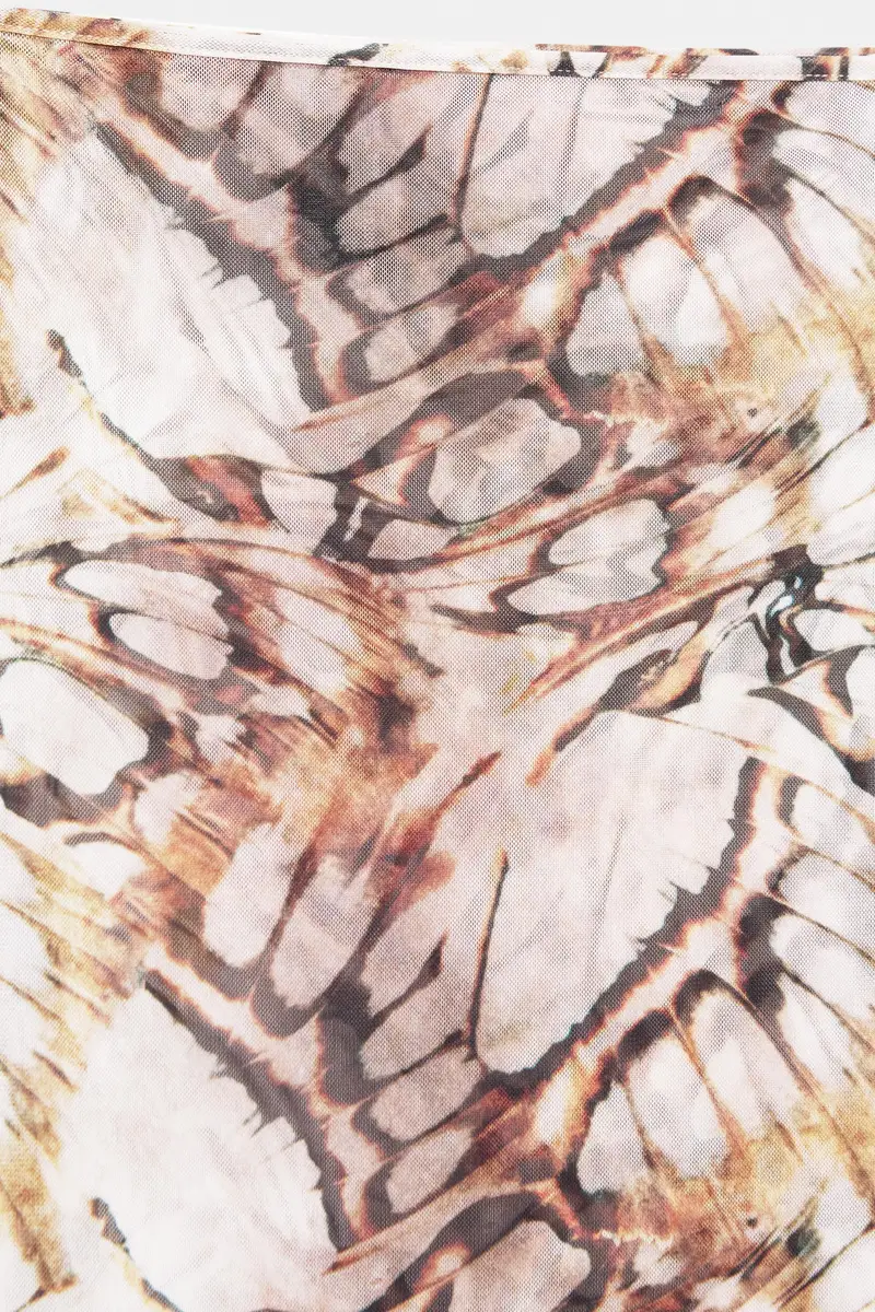 Pareo Lungo Farfalle Rosa miniatura 2