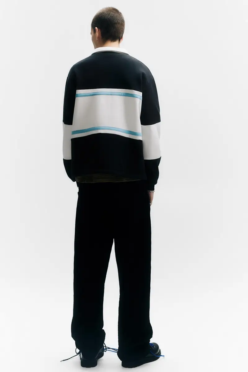 Pull&Bear Polo Blu 3834406 miniatura 2