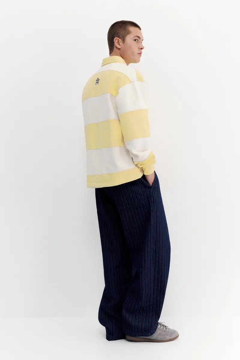 Pull&Bear Polo Giallo 4173939 miniatura 3