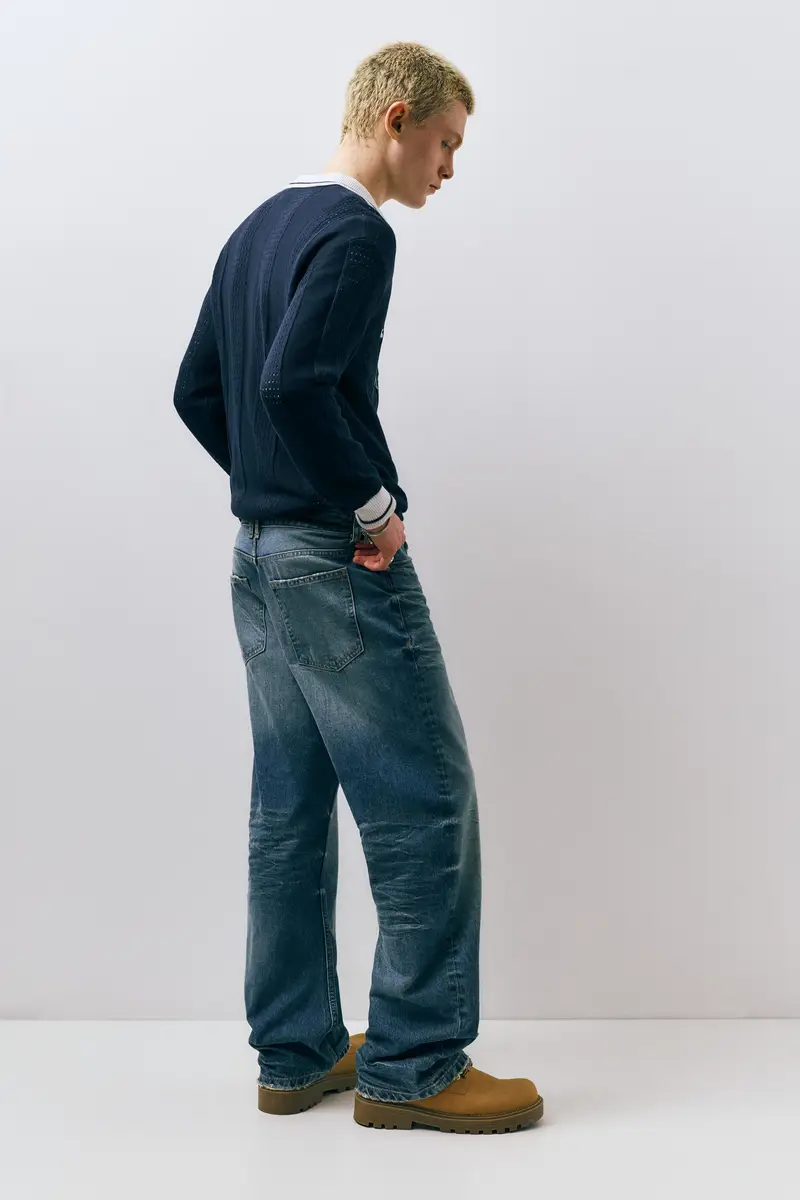 Pull&Bear Polo Blu 4261261 miniatura 3