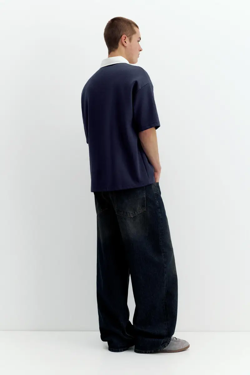 Pull&Bear Polo Blu 4188927 miniatura 2