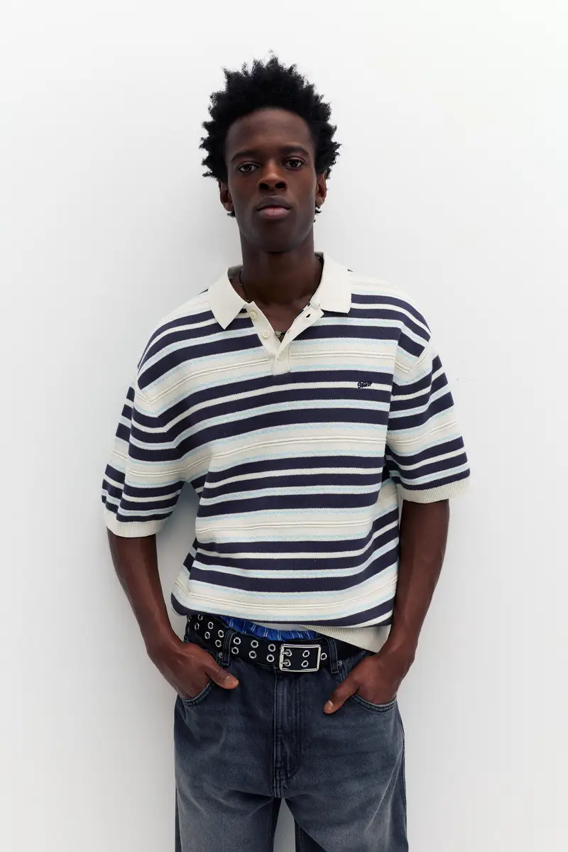 Pull&Bear Polo Bianco 4362645 miniatura 2