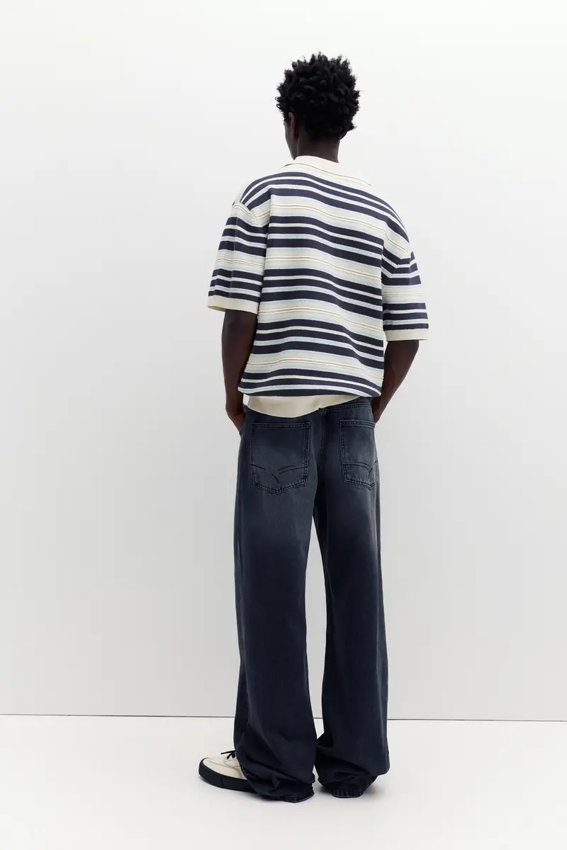 Pull&Bear Polo Bianco 4362645 miniatura 3