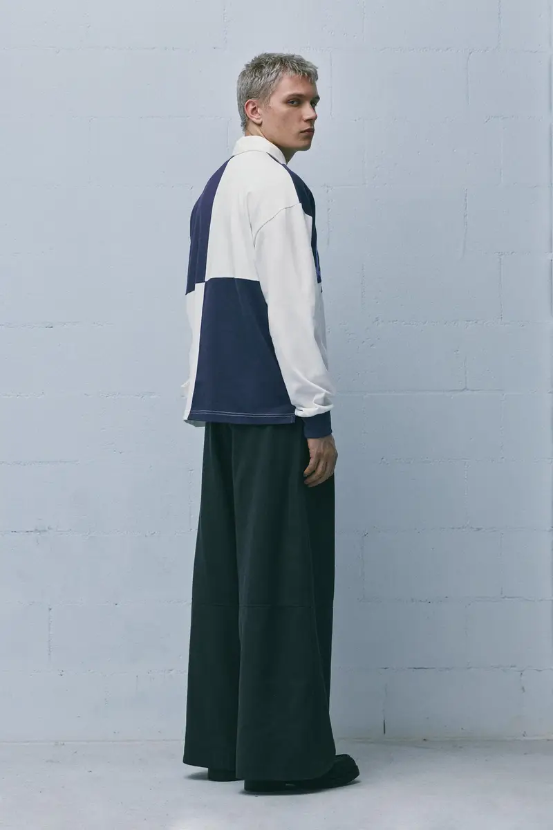 Pull&Bear Polo Bianco 4205850 miniatura 2