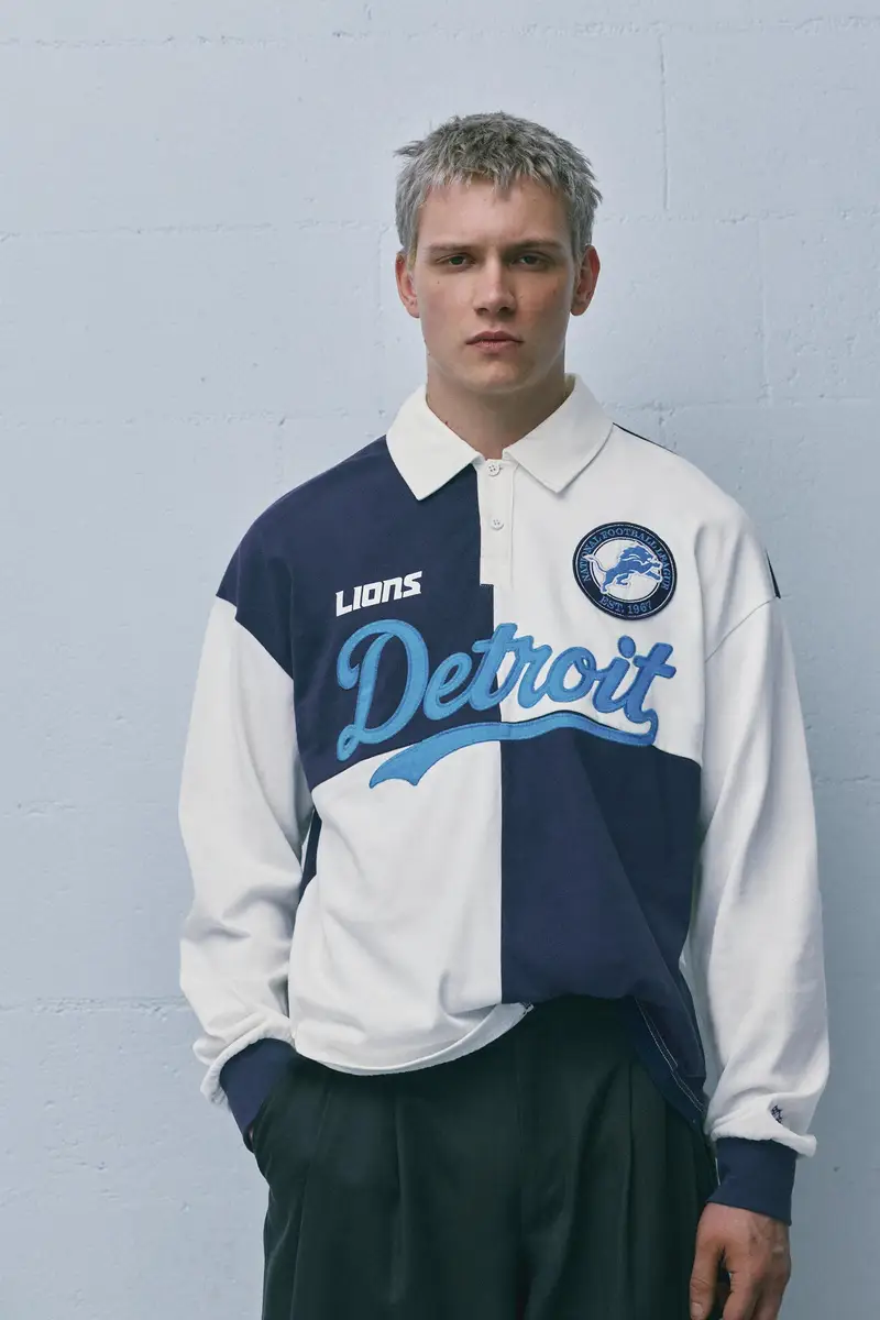 Pull&Bear Polo Bianco 4205850 miniatura 3