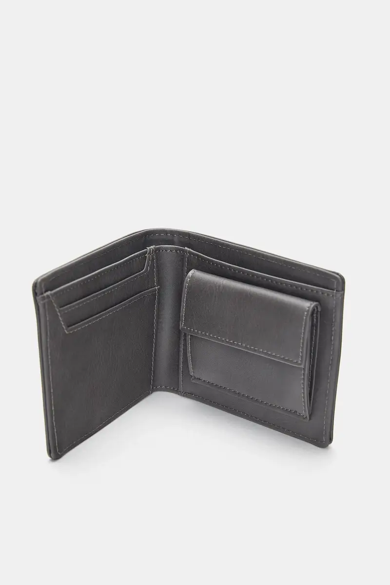 Pull&Bear Portafogli Grigio 3963100 miniatura 3