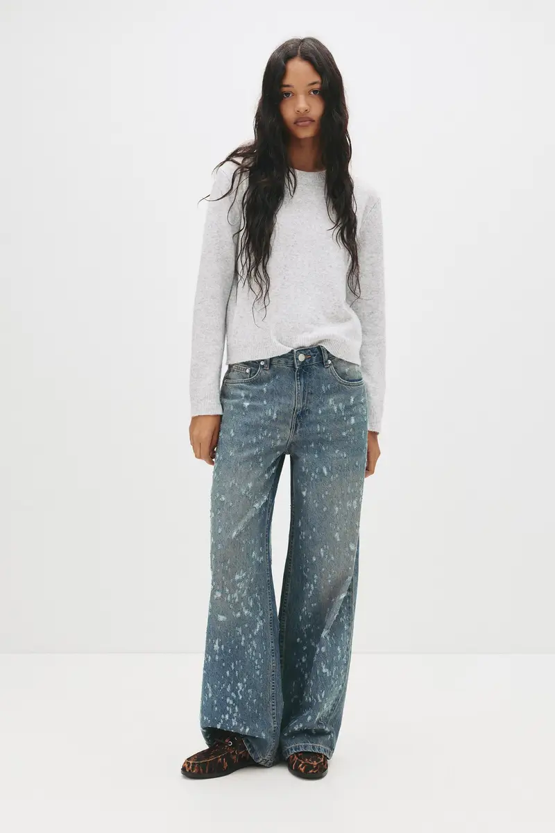 Pullover Soft Regular Fit Grigio vigoré miniatura 2