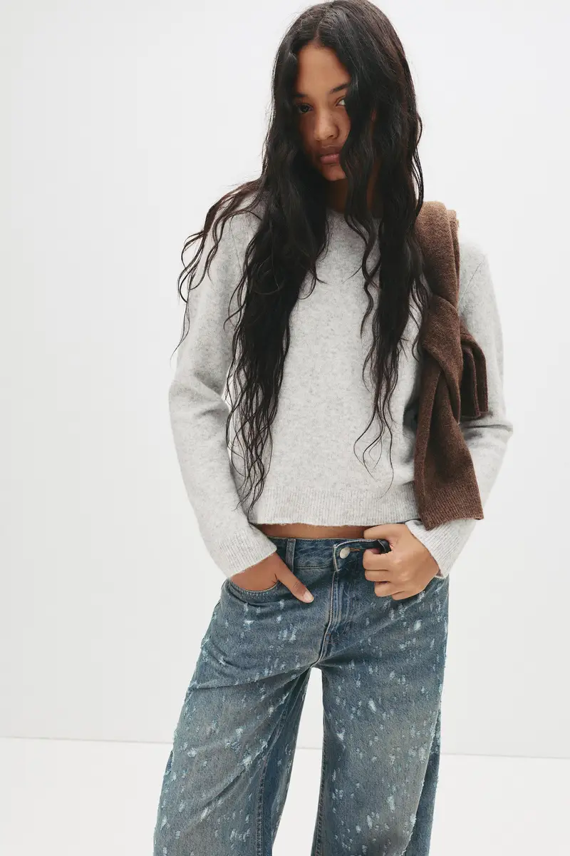 Pullover Soft Regular Fit Grigio vigoré