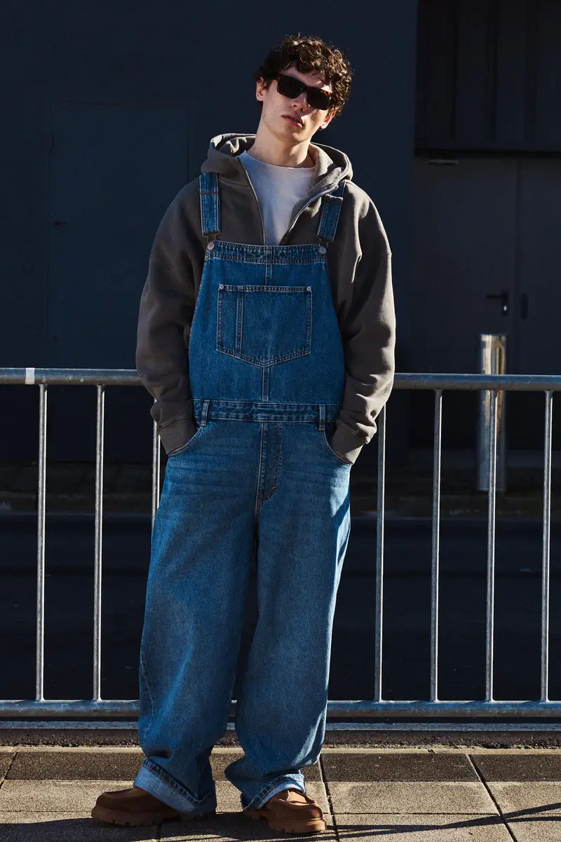 Pull&Bear Salopette Azzurro 4144009