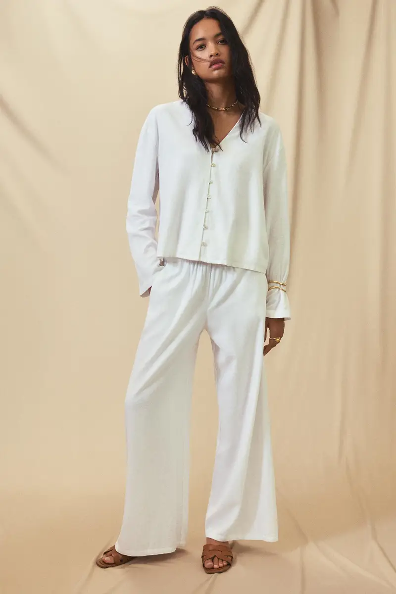 Sandali Bassi Incrociati Marrone