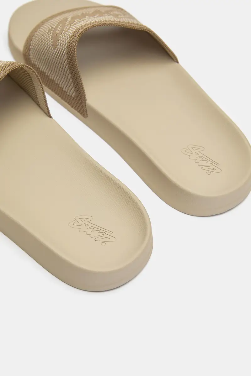 Sandali In Gomma Stwd Beige miniatura 3