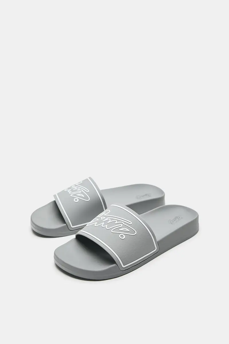 Sandali In Gomma Stwd Grigio miniatura 2