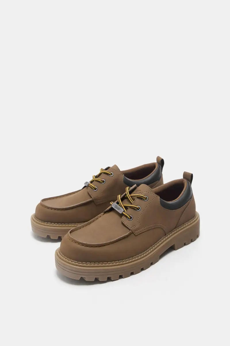 Scarpe Da Barca Stwd Marrone miniatura 2