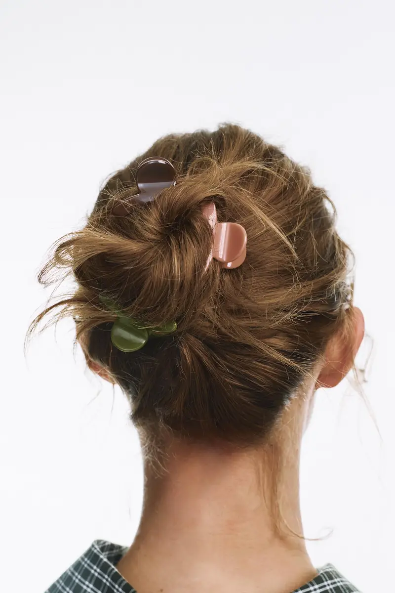 Pull&bear Set di 6 Mini Pinze per Donna in vari colori miniatura 2