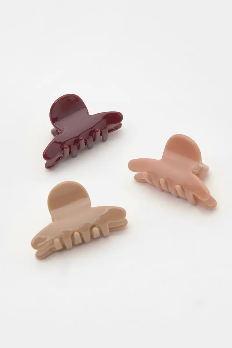 Pull&bear Set di 6 Mini Pinze per Donna in vari colori miniatura 3