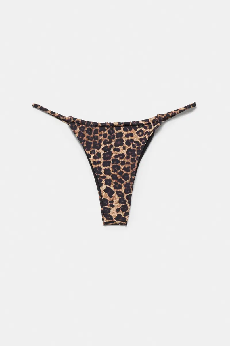 Pull&Bear Slip Marrone 4336201 miniatura 2