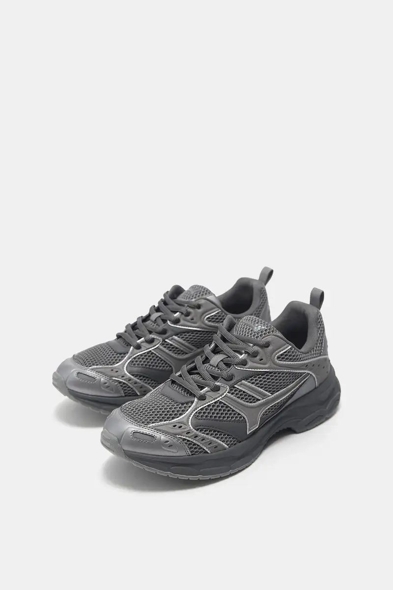 Sneaker Multiparti Grigio miniatura 2