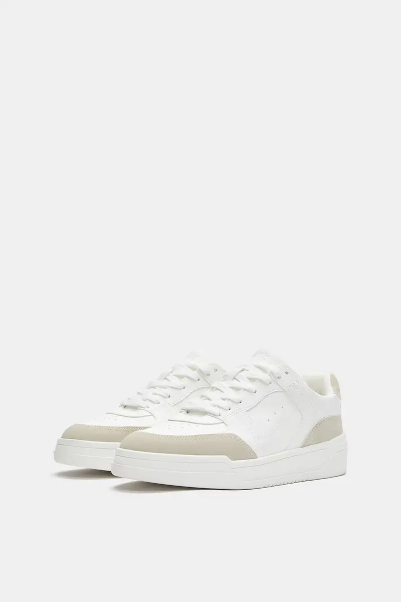 Sneaker Multiparti Stwd Bianco miniatura 3