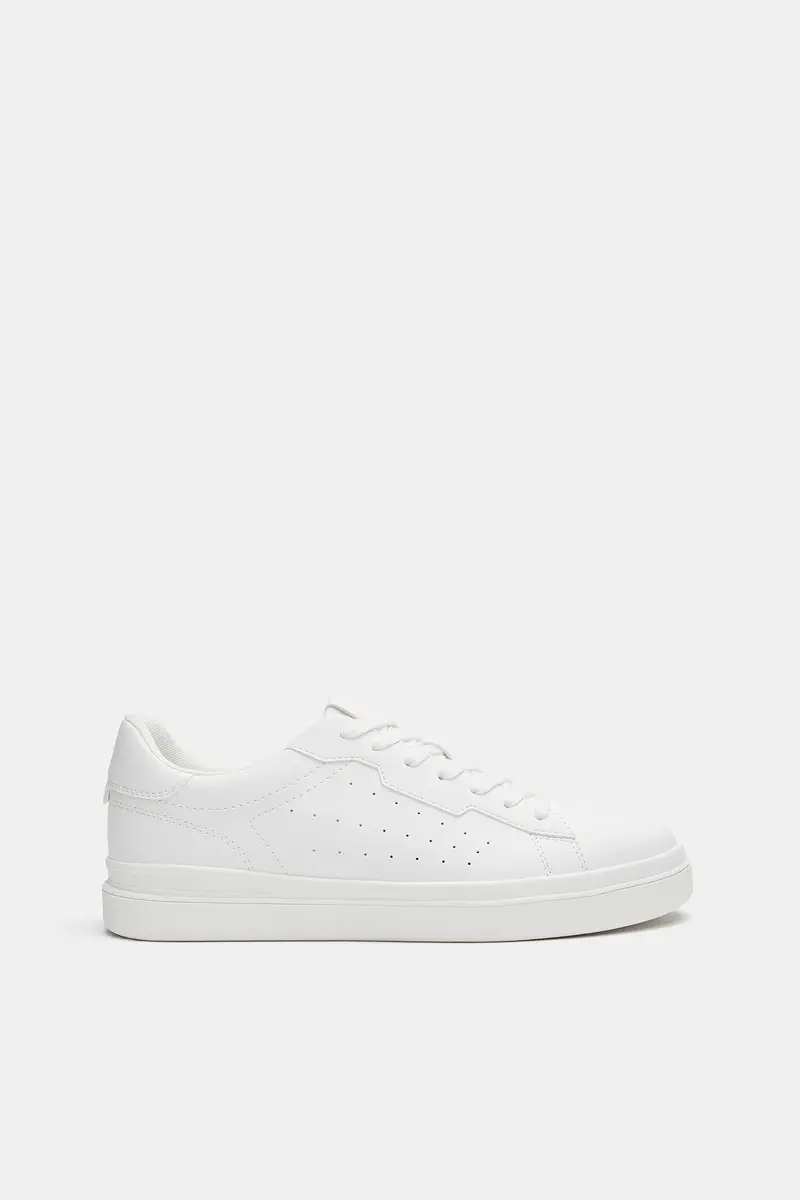 Sneakers Basiche Voluminose Bianco