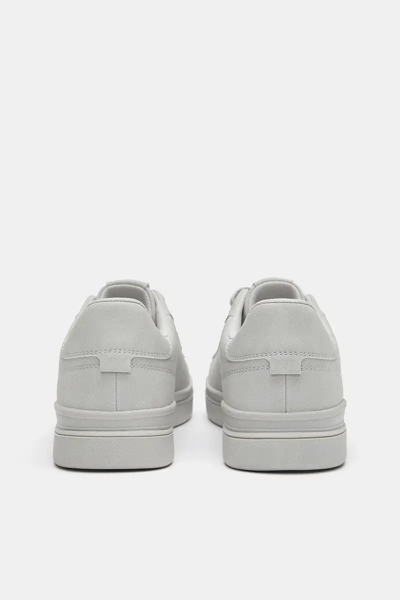 Sneakers Basiche Voluminose Grigio miniatura 3