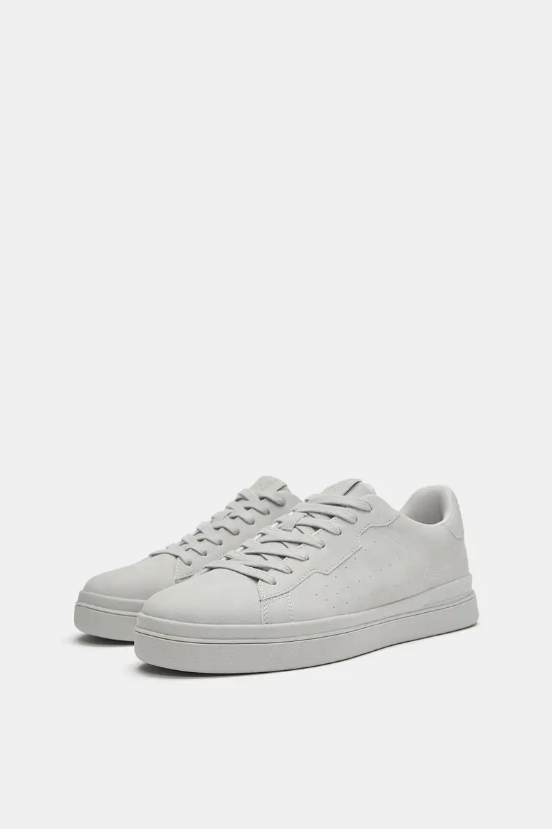 Sneakers Basiche Voluminose Grigio miniatura 2