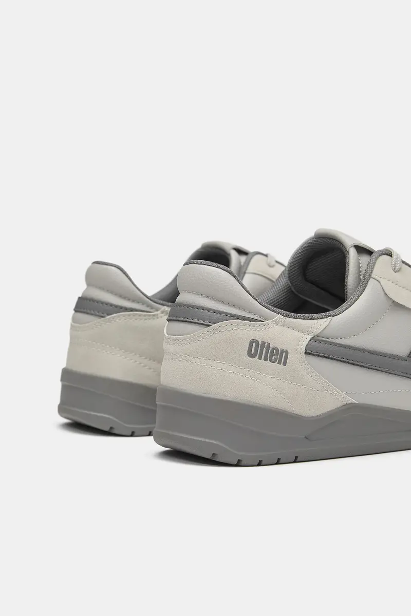 Sneakers Retrò Grigio miniatura 3