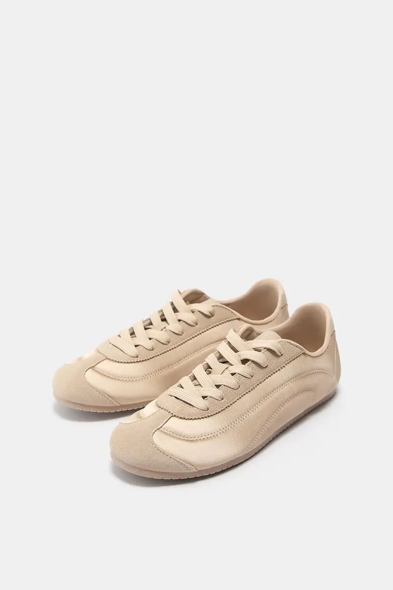 Sneakers Tessuto Rosa miniatura 3