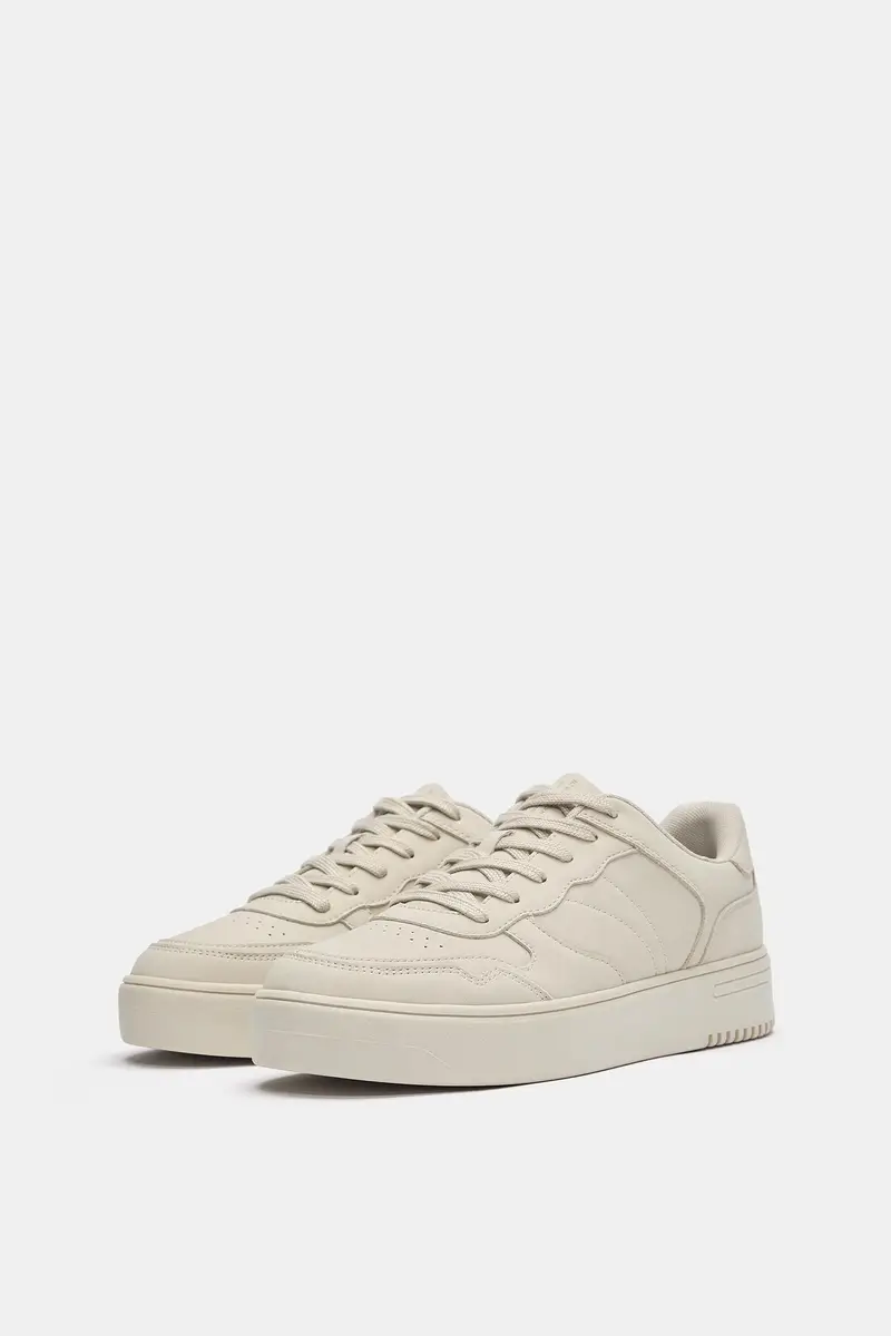 Sneakers Voluminose Beige miniatura 2