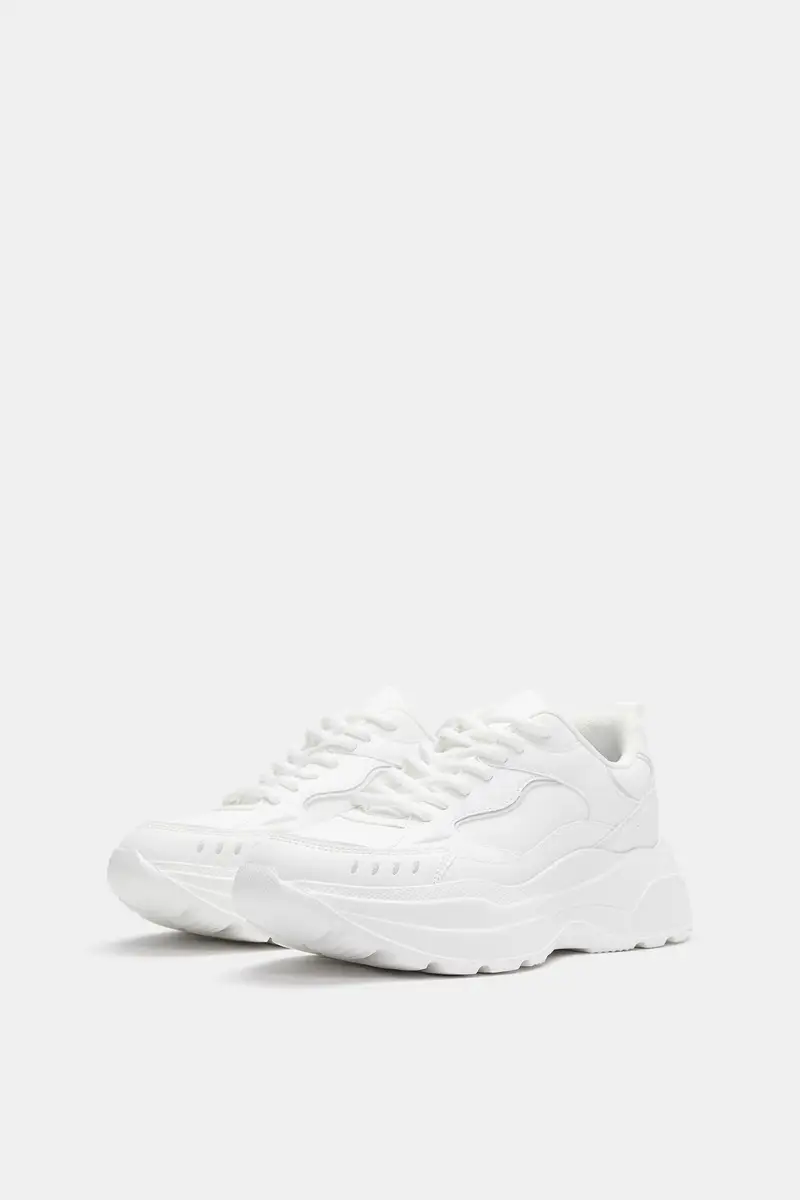 Sneakers Voluminose Bianco miniatura 2