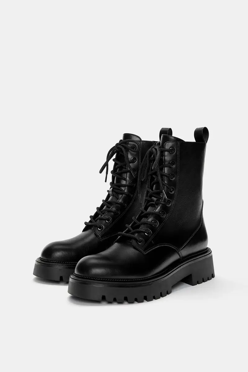 Pull&Bear Stivaletti bassi Nero 3934291 miniatura 2