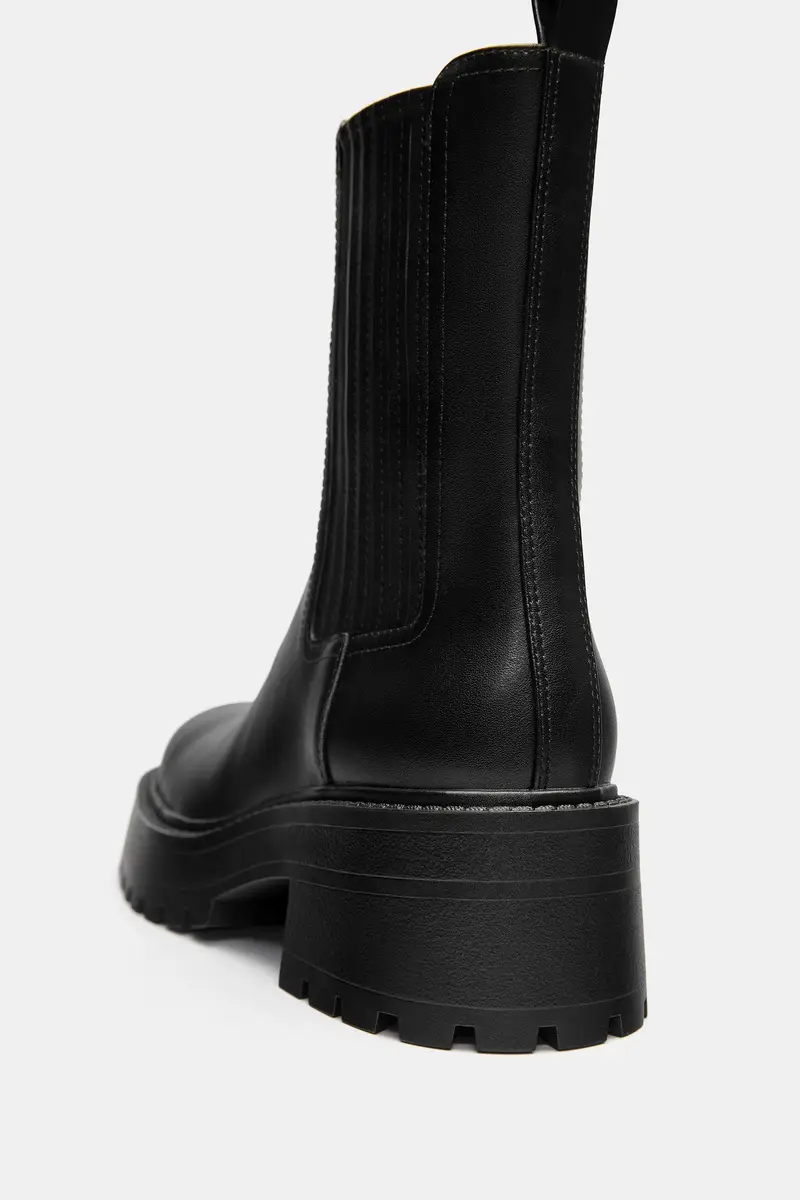 Pull&Bear Stivaletti Chelsea Nero 3934293 miniatura 3