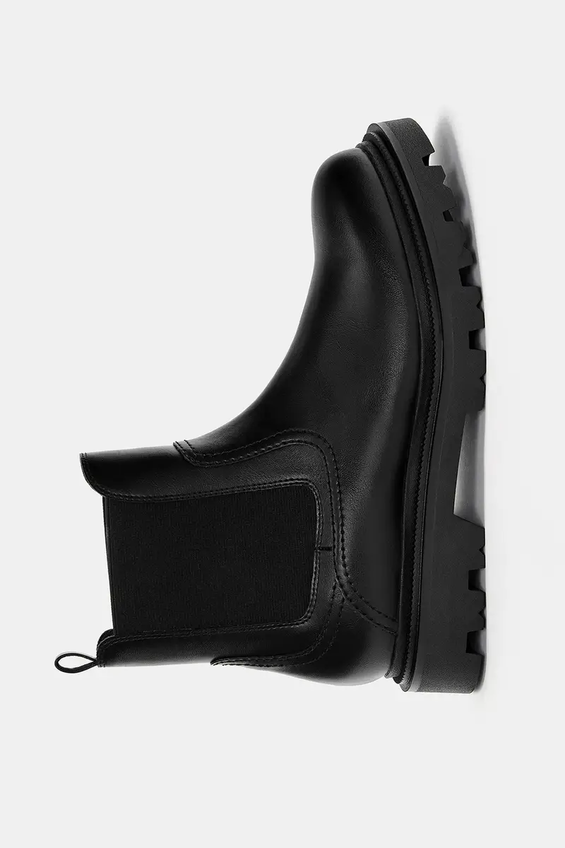 Pull&Bear Stivaletti Chelsea Nero 4136097 miniatura 2