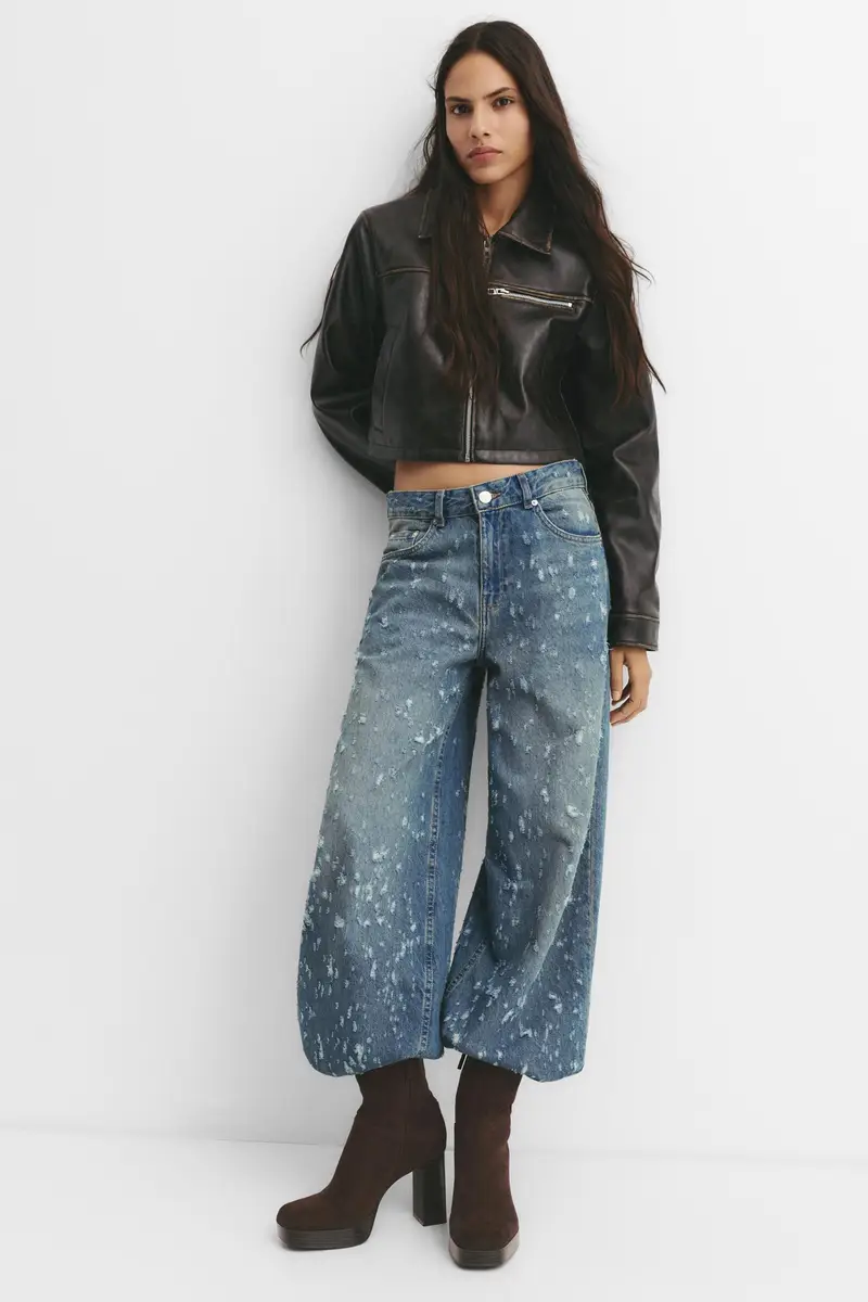 Pull&Bear Stivaletti con tacco Marrone 4147202