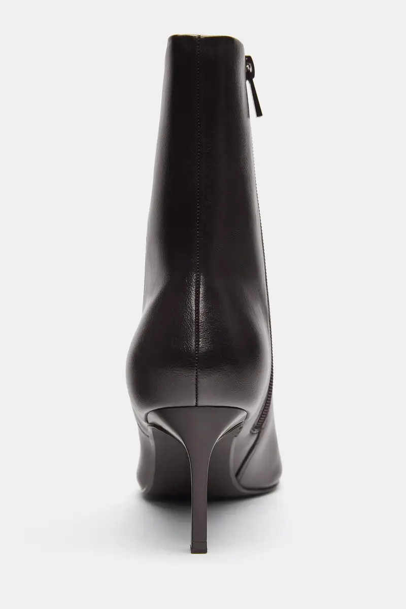 Pull&Bear Stivaletti con tacco Marrone 3950737 miniatura 3